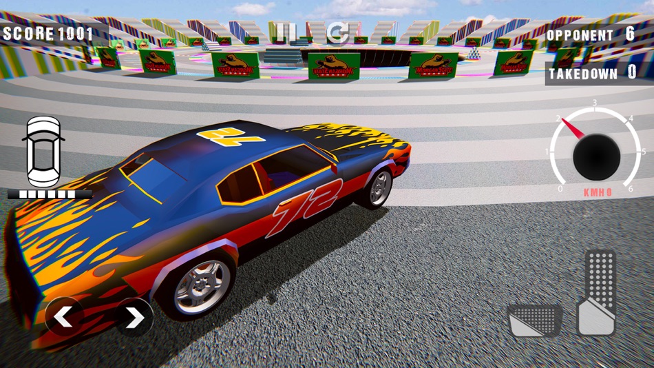 #4. Demolition Derby Real Crash 3D (iOS) Podle: MASH Entertainment