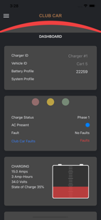 CLUB CAR PACK CHARGING SYSTEM screenshot 2