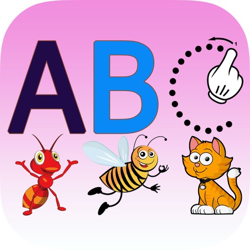 Write ABC Alphabet Tracing Icon