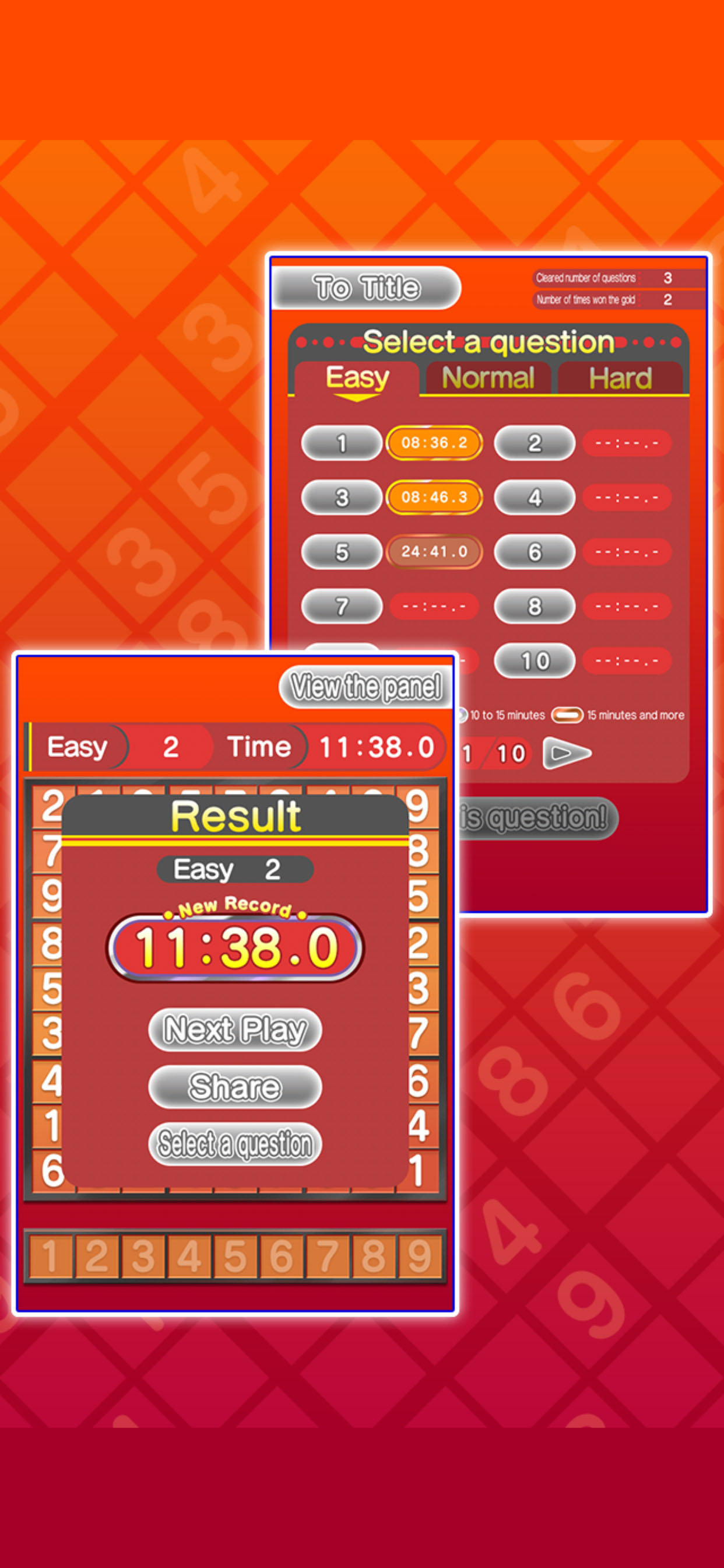 Basic NumberPlace Red