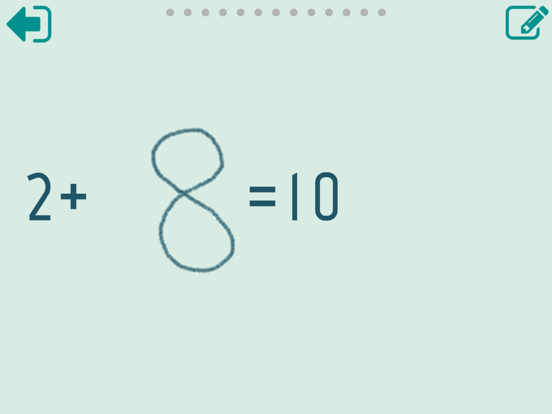 First grade Math - Addition iPad screenshot