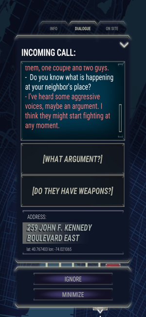 911 Operator Screenshot