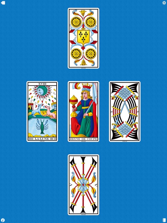 ISIS Tarot iPad screenshot 5 - Entertainment app