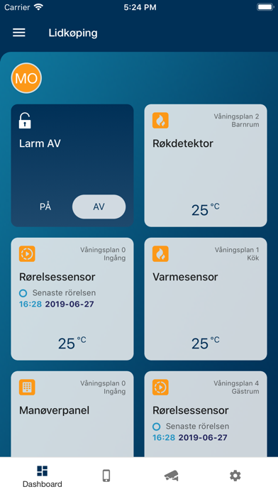 HomeSecurity Screenshot