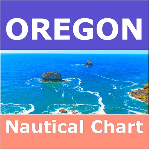 Oregon – Marine Map Boating icon