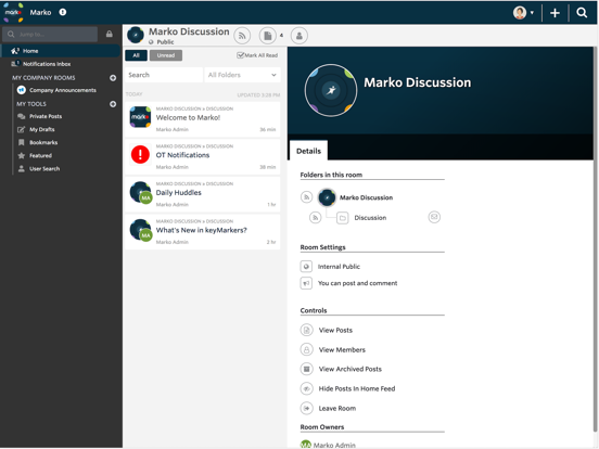 Marko by Aramark iPad screenshot 4 - Productivity app