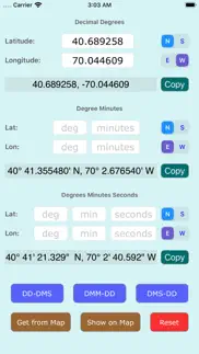 coordinate convertor pro hd iphone screenshot 1
