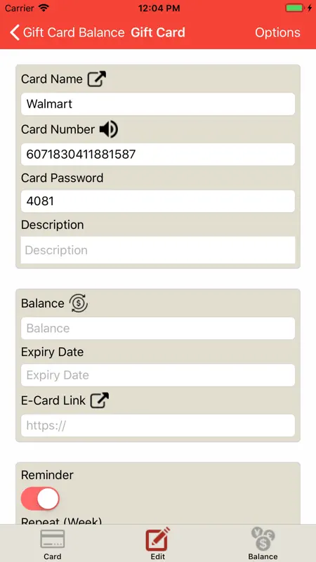 Gift Card Balance + screenshot 7 of 10