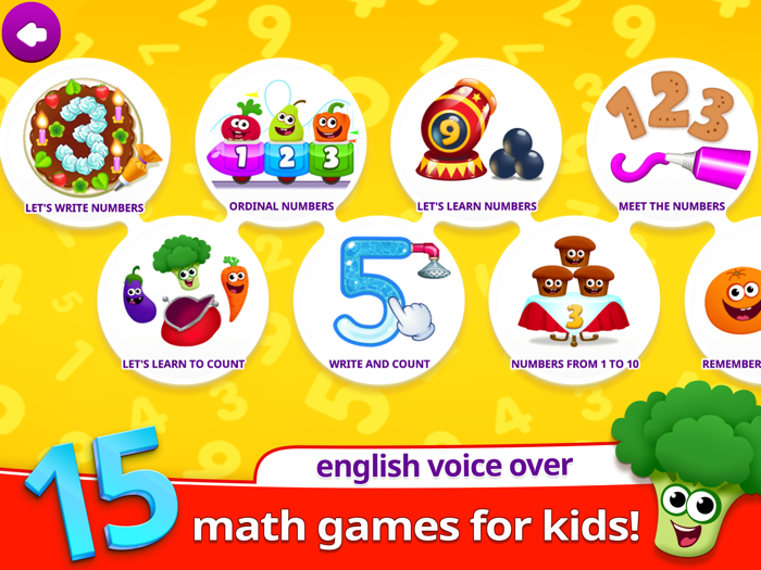 Counting games for kids Math 5