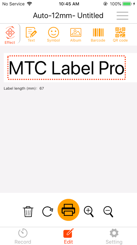 #1. Label Pro (iOS) 由: MTC Bio