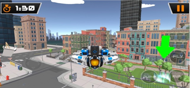 Flying Super-Hero Rescue Robo(圖2)-速報App