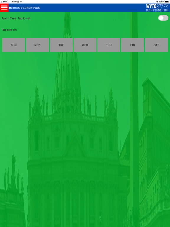 WVTO 92.7 FM iPad screenshot 3 - Entertainment app