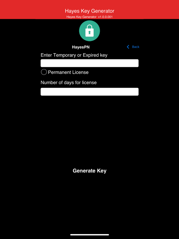 Screenshot #6 pour Hayes Key Generator App