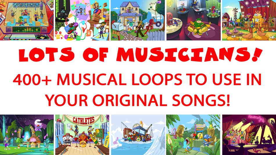 #1. Studio Island: Song Creator (iOS) By: MUS-ED LLC