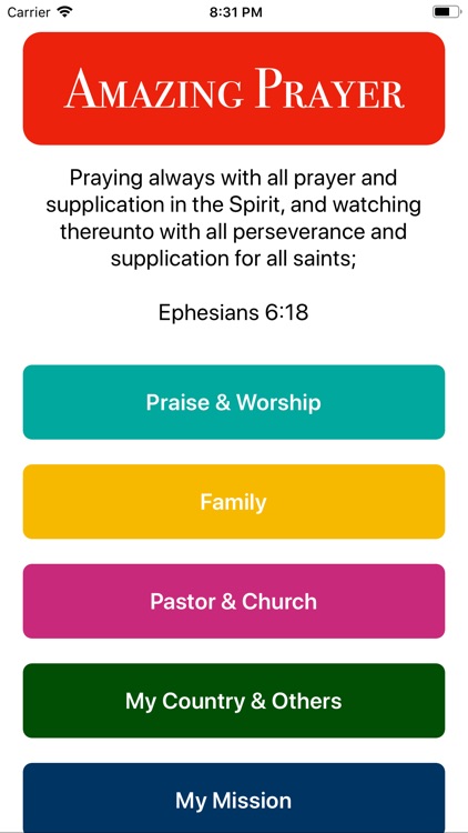 Amazing Prayer