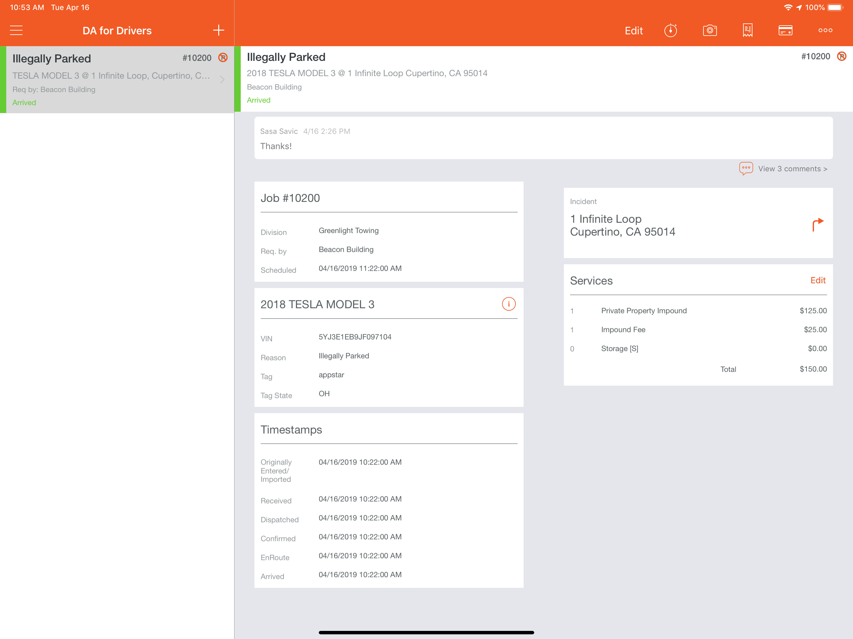 Dispatch Anywhere for Drivers