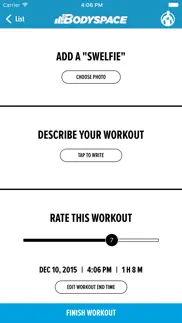 bodyspace - social fitness app iphone screenshot 4