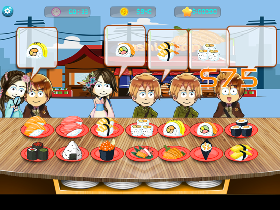 Sushi Maker : Chef Street Food iPad screenshot