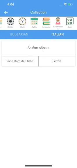 Game screenshot Bulgarian Italian Dictionary hack