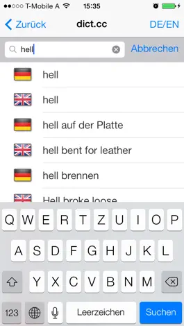 Game screenshot dict.cc+ Wörterbuch apk