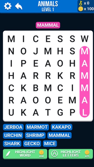 Word Cross Puzzles screenshot 3