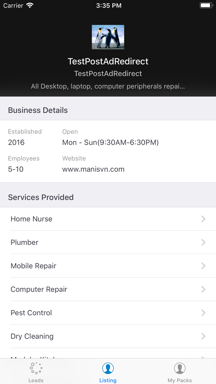 QuikrEasy for Business