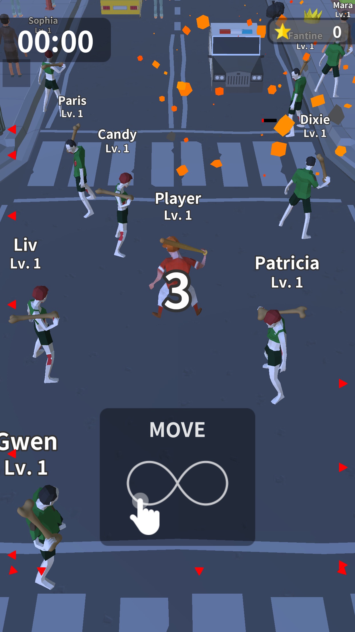 Screenshot 2 of CrazySmash!