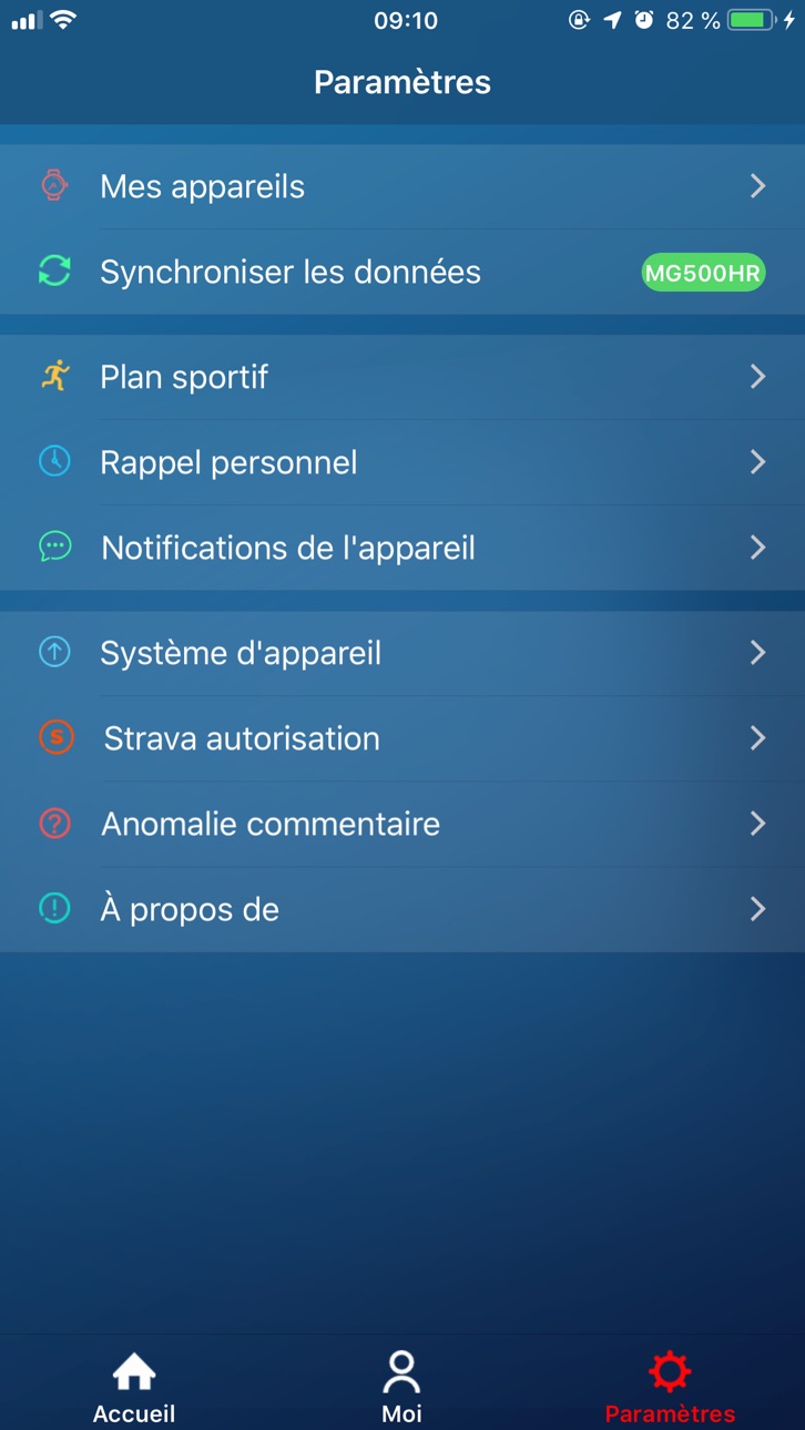 iPhone screenshot