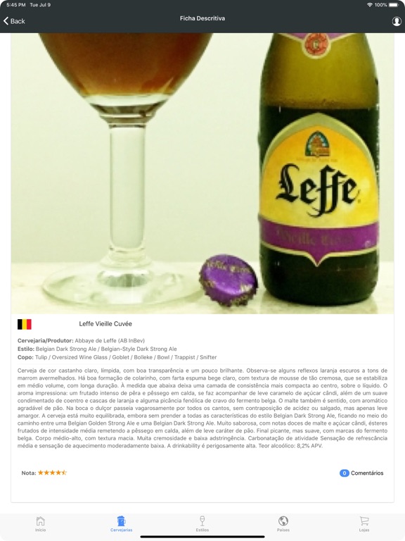 Screenshot #6 pour BBG - Brasil Beer Guide
