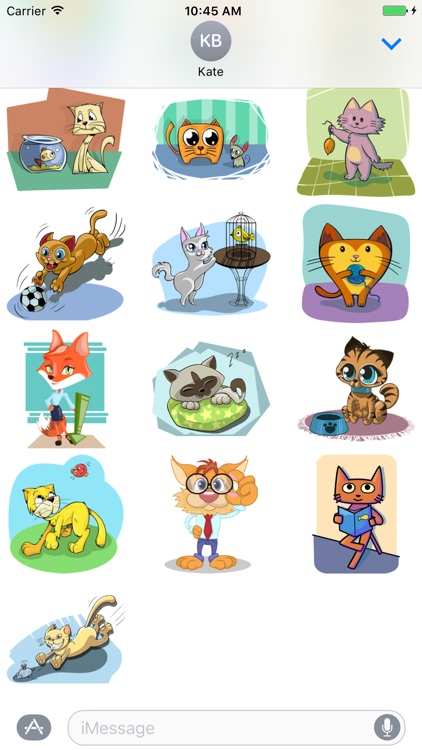 Cute Cat Sticker