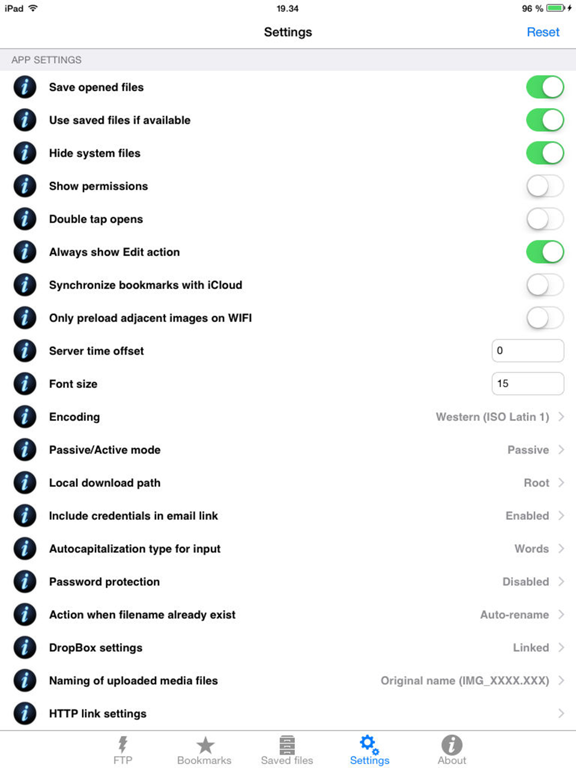 Screenshot #5 for FTP Client Lite