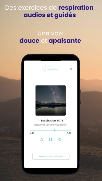 Respiration l'App Anti-Stress Screenshot