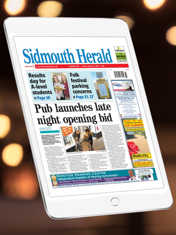 Screenshot #4 pour Sidmouth Herald