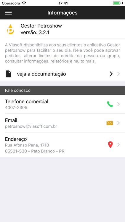 Gestor Petroshow screenshot-5