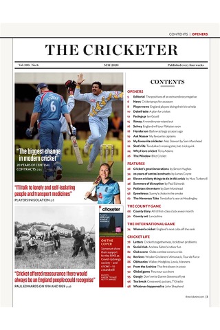 The Cricketer Magazine screenshot 2
