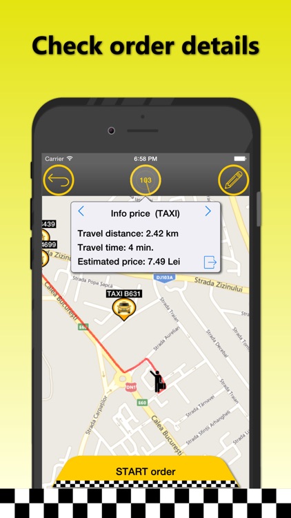 Online TAXI VIP Deniz Braila screenshot-3