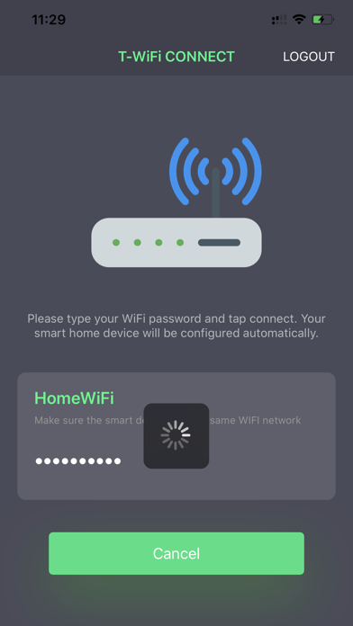 T-WiFi Connect screenshot 2