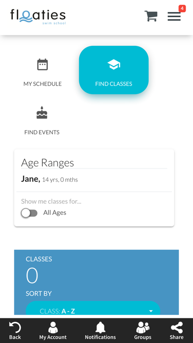 Floaties Swim School iPhone screenshot 8 - Sports app