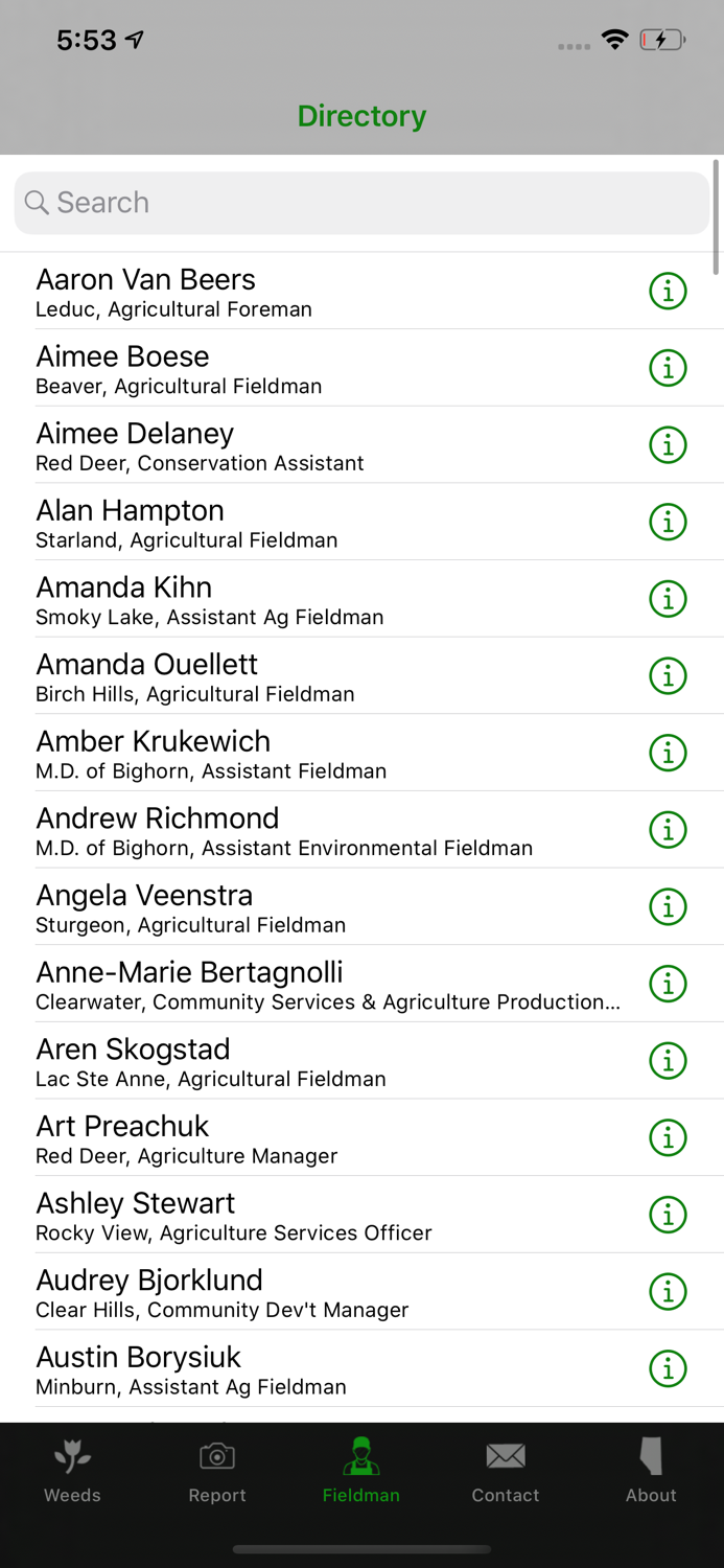 Alberta Fieldmen  AAAF