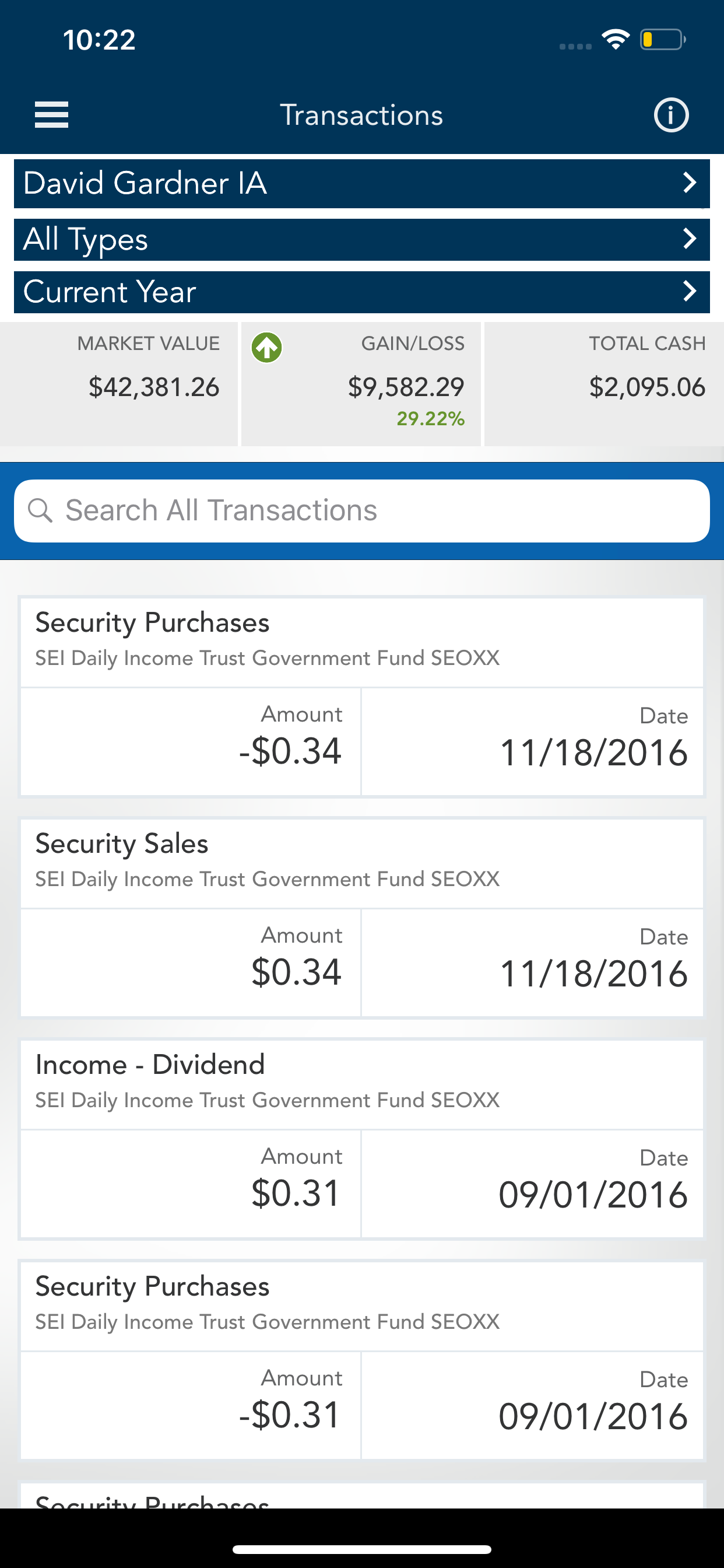 Bremer WealthLink Mobile screenshot 4
