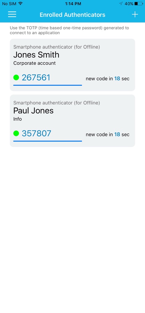 OT Advanced Authentication - Business App | MWM