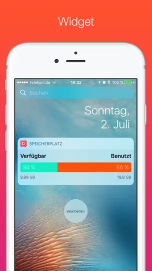 Screenshot von Speicherplatz 3 auf dem iPhone 2