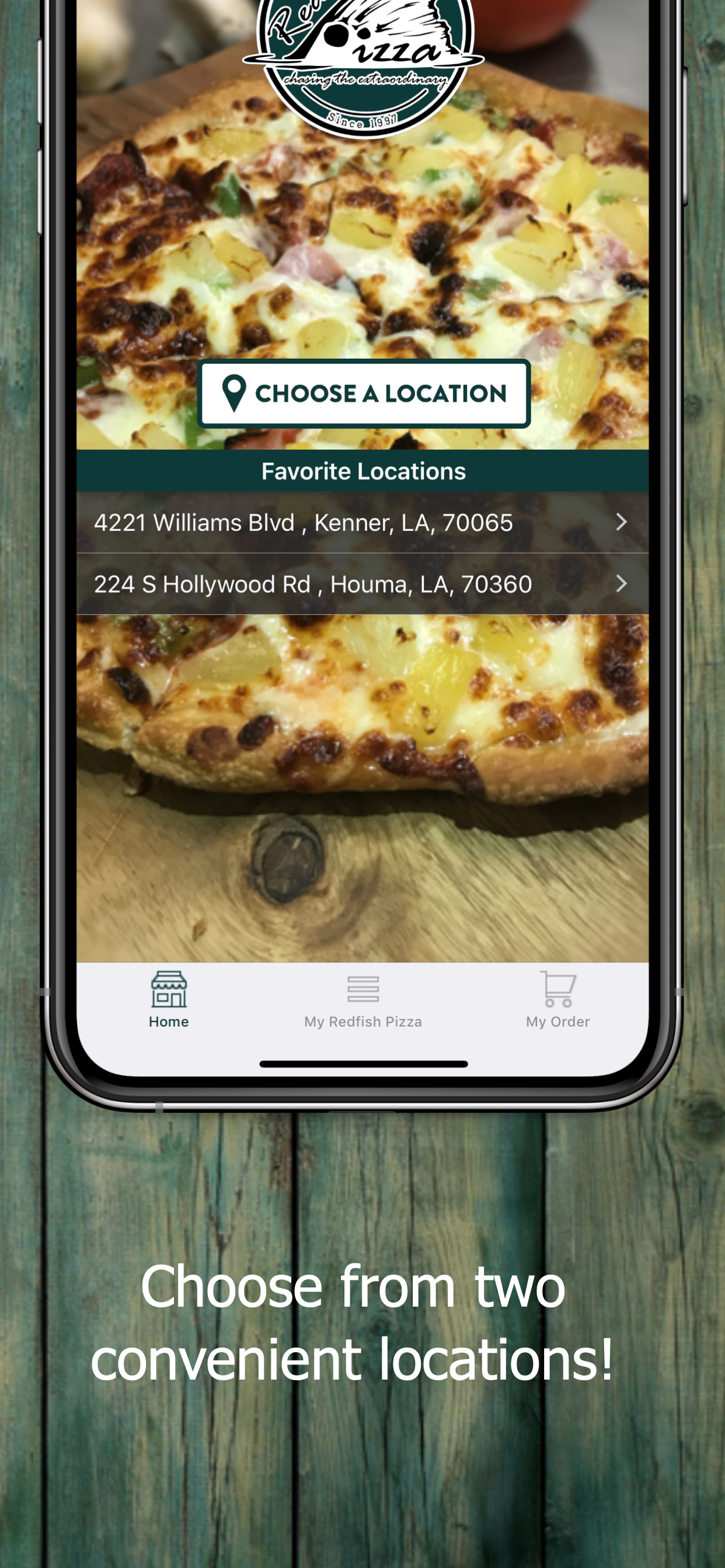 Redfish Pizza