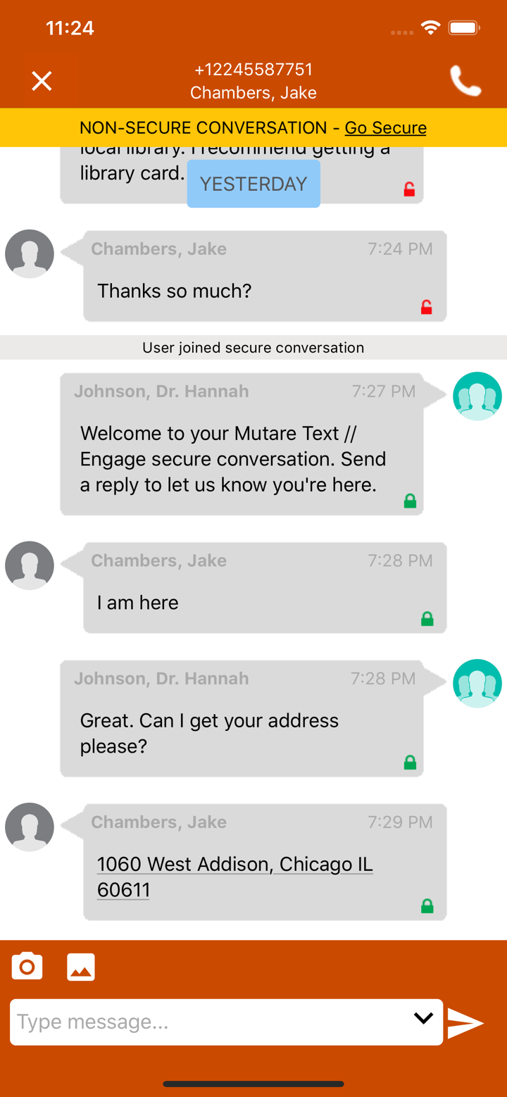 Mutare Text // Engage screenshot 3