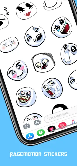 Game screenshot Rage Faces Stickers Pack apk