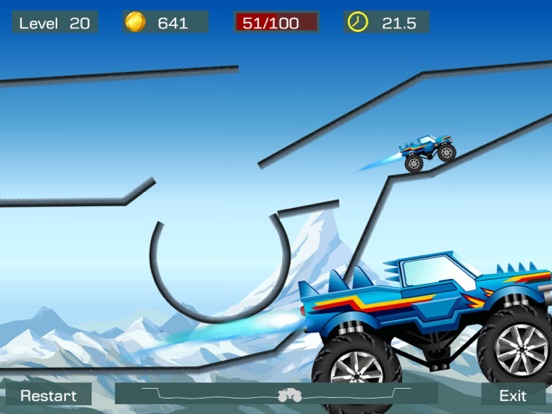 Screenshot #2 for Monster Stunts