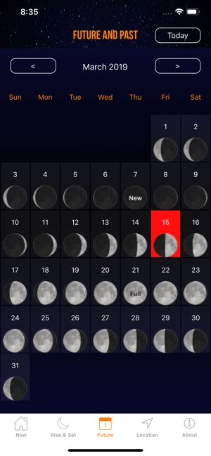 Moon Phase Calendar Plus(圖2)-速報App