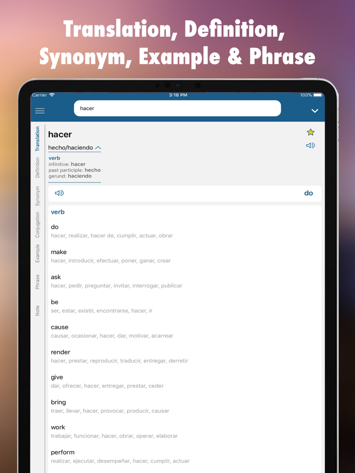 Spanish Plus Dict and Translator