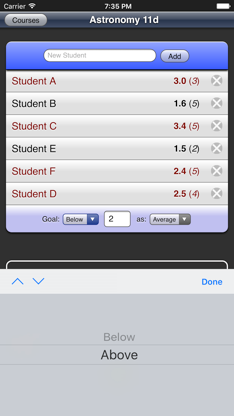 Grade Book screenshot 5