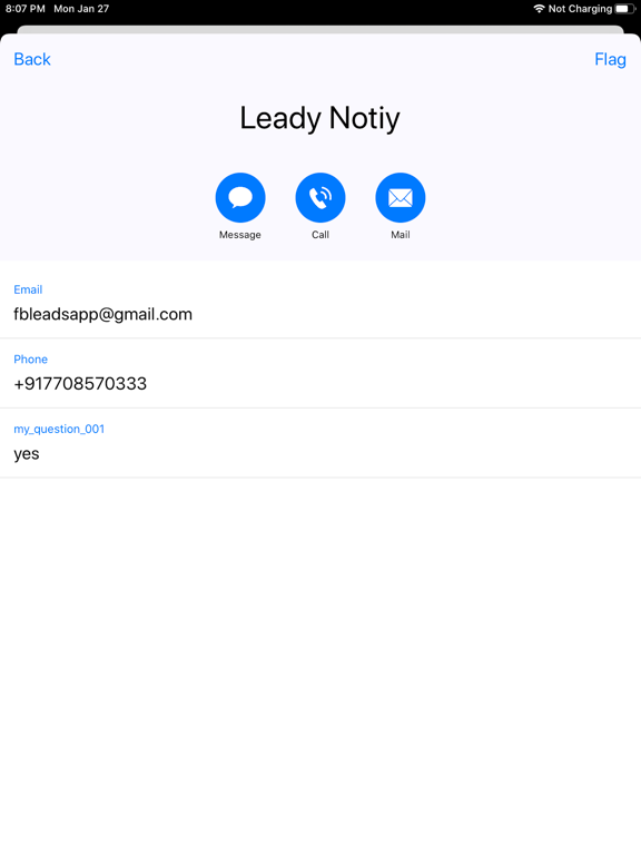 Screenshot #6 pour NotifyLead